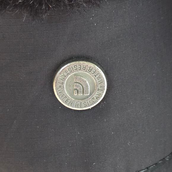 The North Face Icepick Nuptse Snow Boots Goose Down Filled Women's size 9 Black - Picture 12 of 12